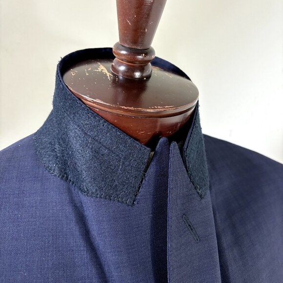 Tino Cosma Men Sport Coat NWOT Blazer 44L Superfine 120's Wool Suit Jacket Peak - Picture 3 of 10